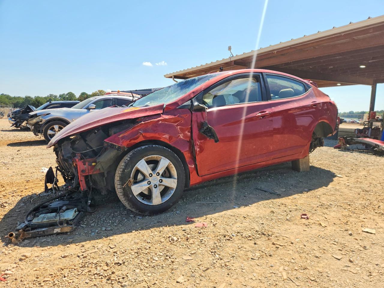 2011 HYUNDAI ELANTRA GLS | KMHDH4AE8BU110247 | UPCARS