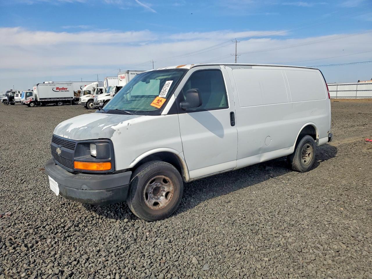 2007 CHEVROLET EXPRESS 2500 DELIVERY VAN | 1GCGG25VX71163415 | UPCARS