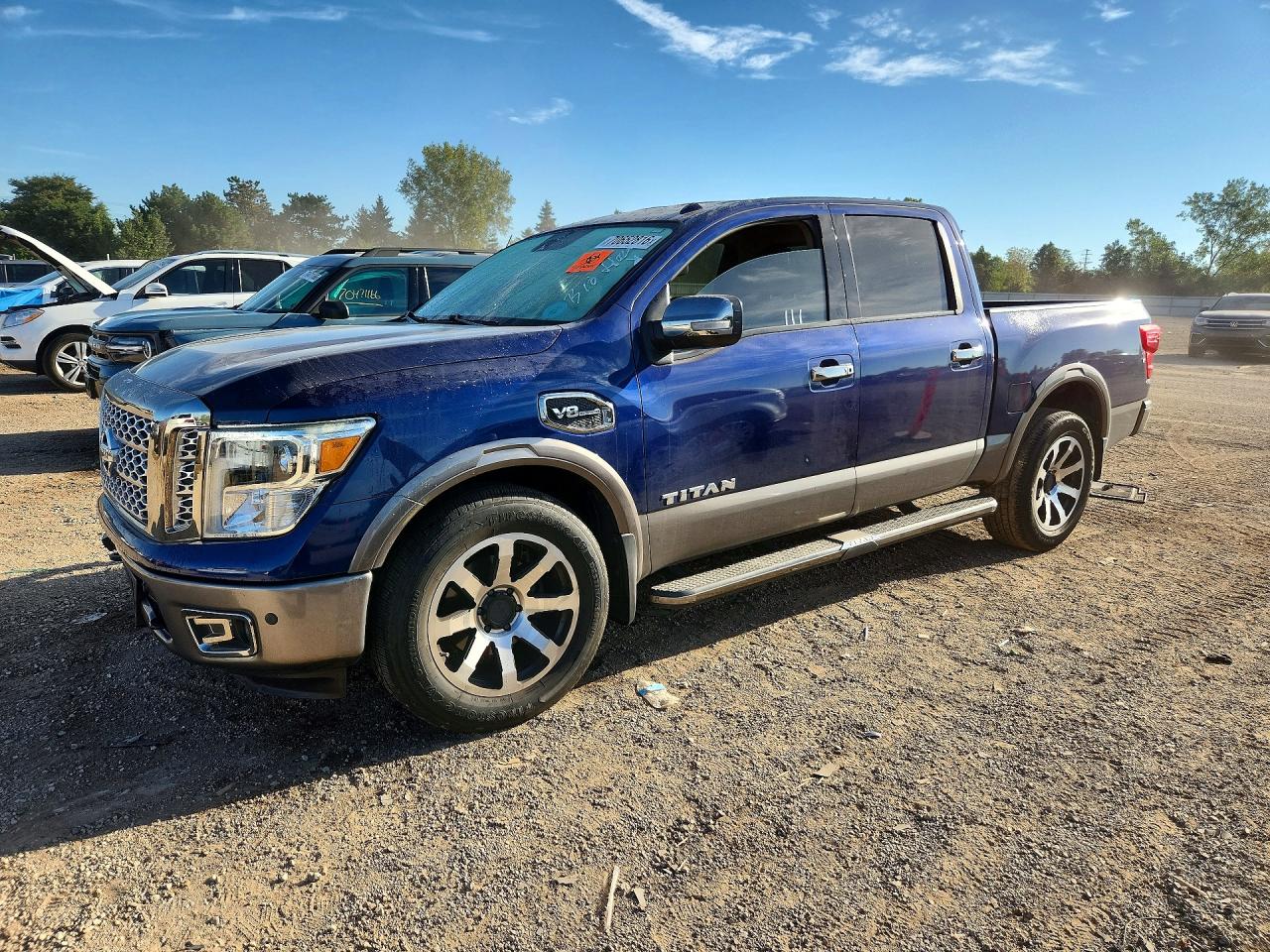 2017 NISSAN TITAN PLATINUM RESERVE | 1N6AA1E6XHN519461 | UPCARS