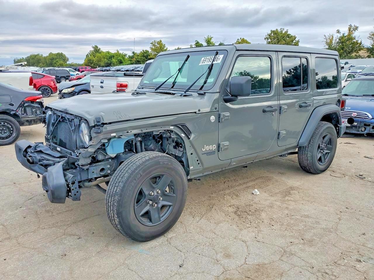 2020 JEEP WRANGLER SPORT | 1C4HJXDG5LW284517 | UPCARS