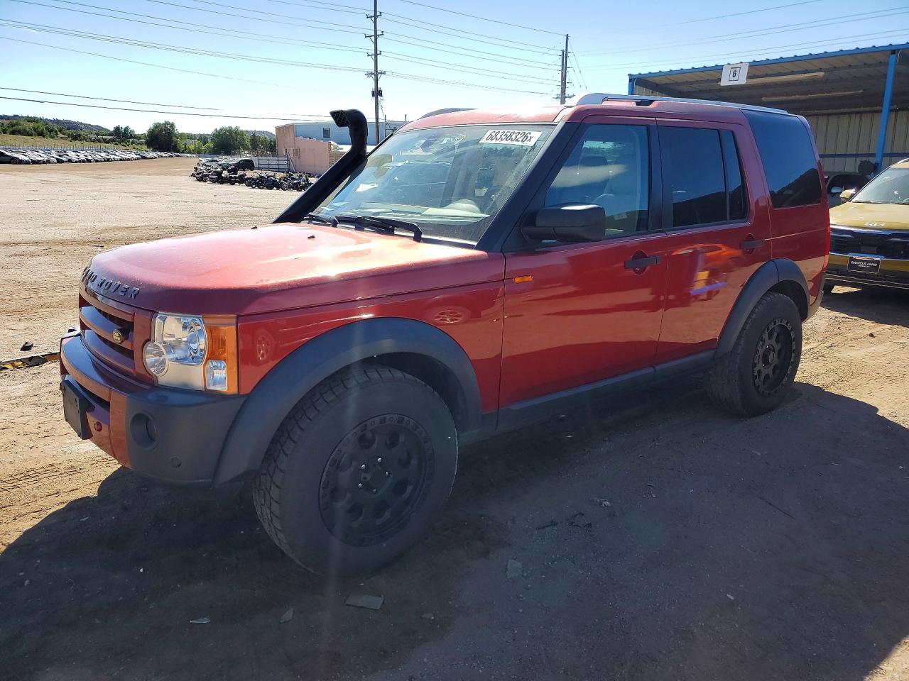 2008 LAND ROVER LR3 SE | SALAE25408A492220 | UPCARS