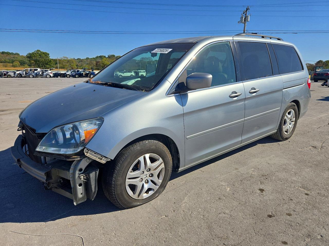 2007 HONDA ODYSSEY EXL | 5FNRL38777B086601 | UPCARS