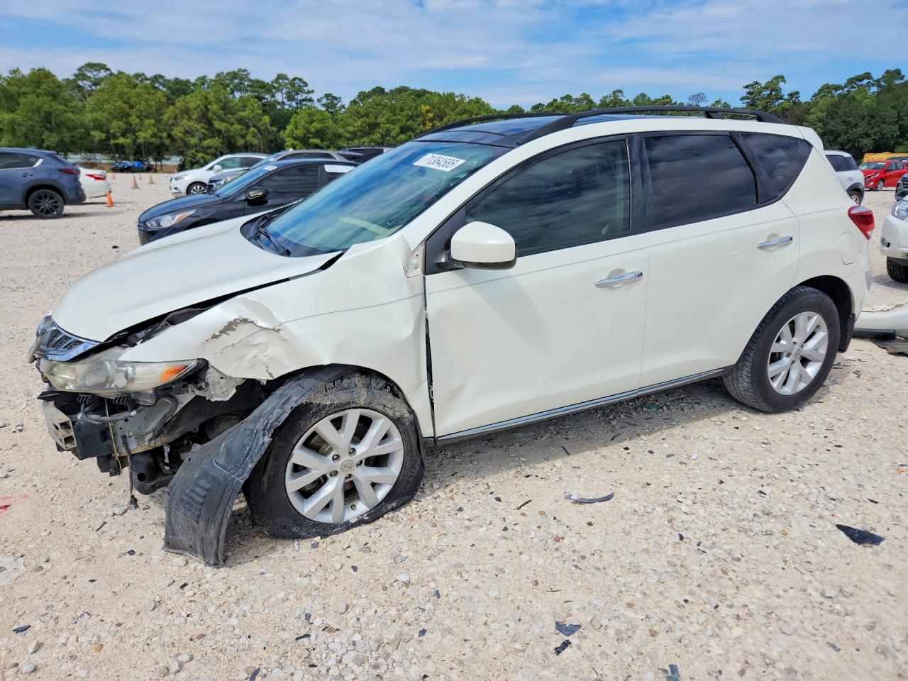 2012 NISSAN MURANO S | JN8AZ1MU1CW114334 | UPCARS