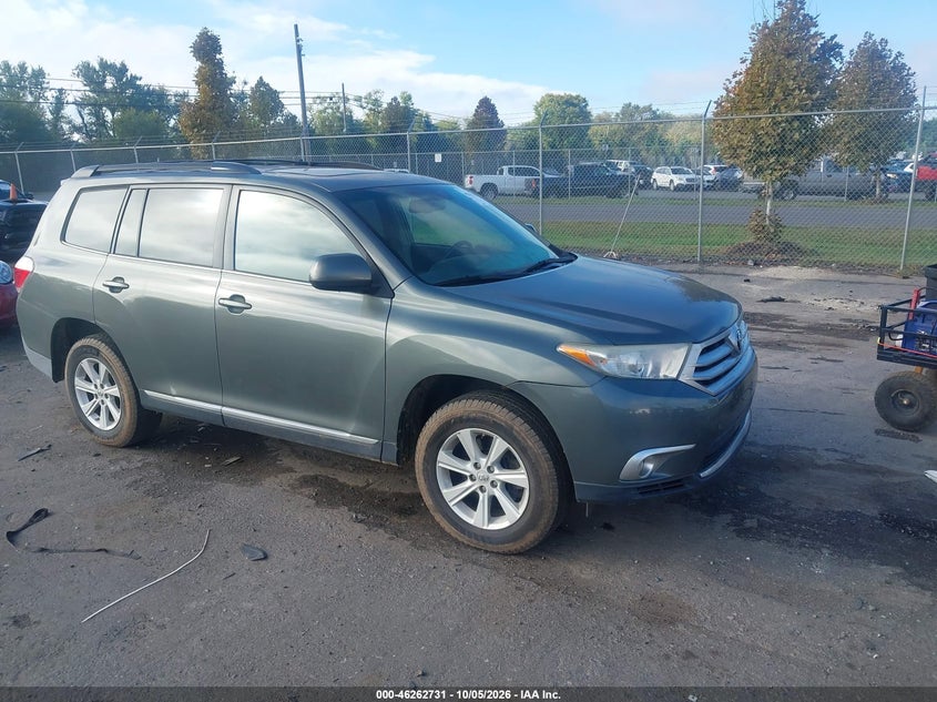 2012 TOYOTA HIGHLANDER SE V6 | 5TDBK3EH0CS173716 | UPCARS