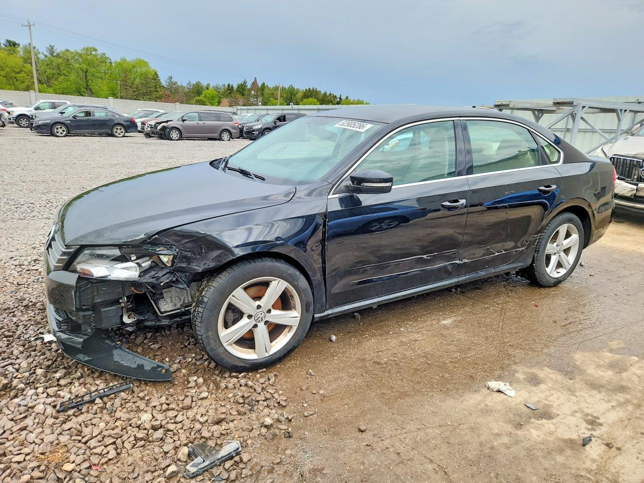 2013 VOLKSWAGEN PASSAT SE | 1VWBP7A39DC053982 | UPCARS