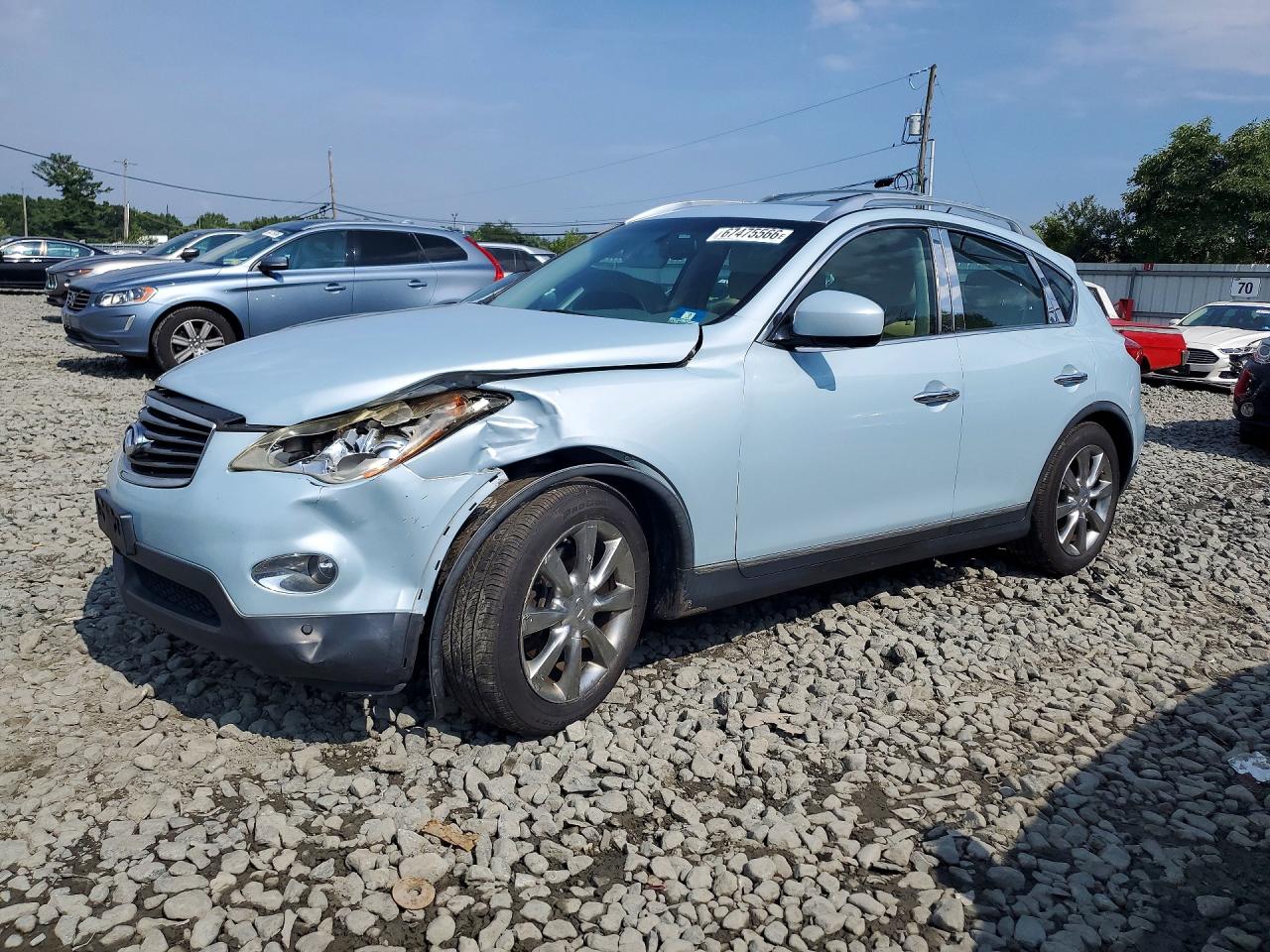 2011 INFINITI EX35 BASE | JN1AJ0HRXBM850589 | UPCARS