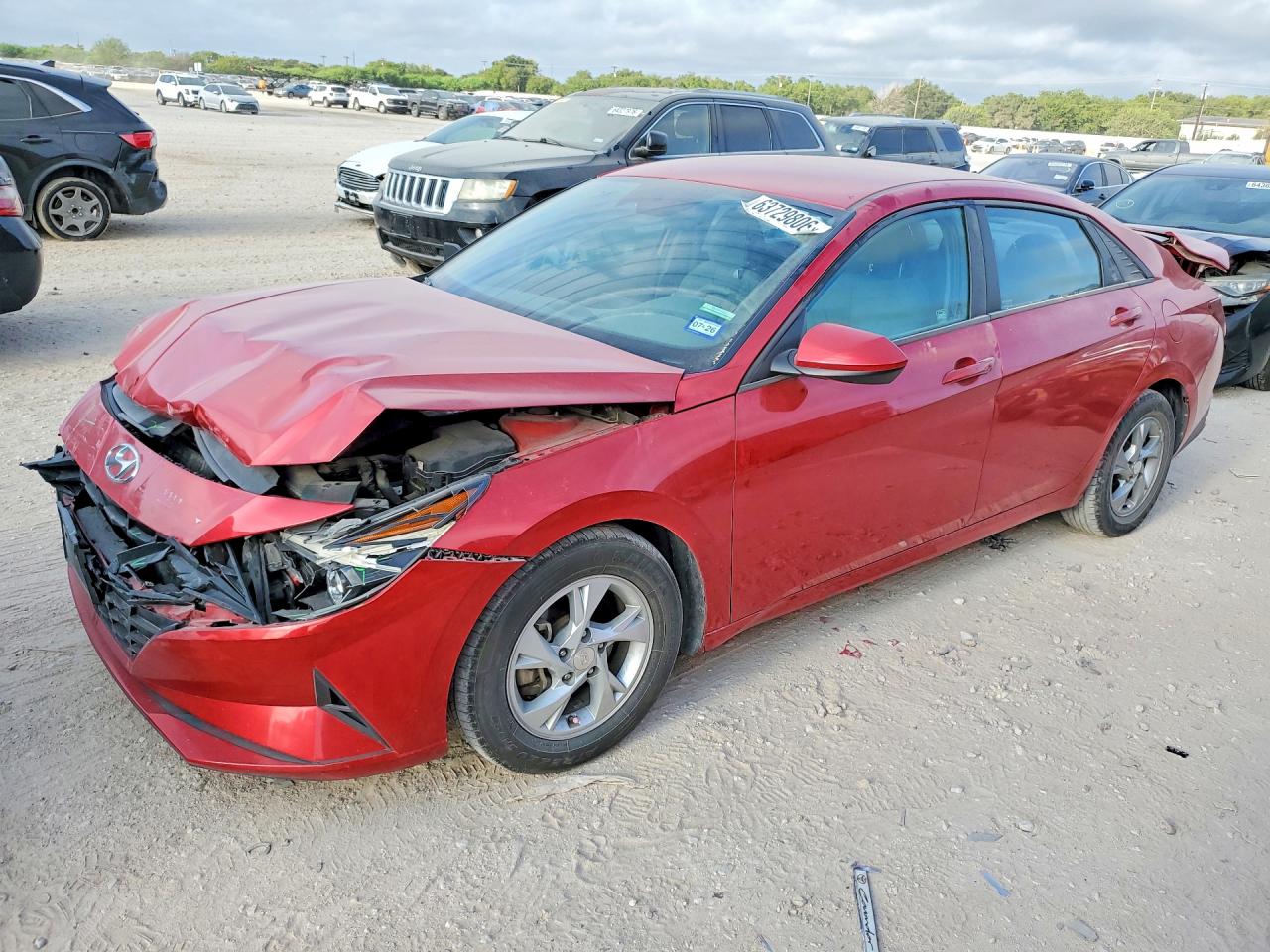 2021 HYUNDAI ELANTRA SE | 5NPLL4AG4MH042509 | UPCARS