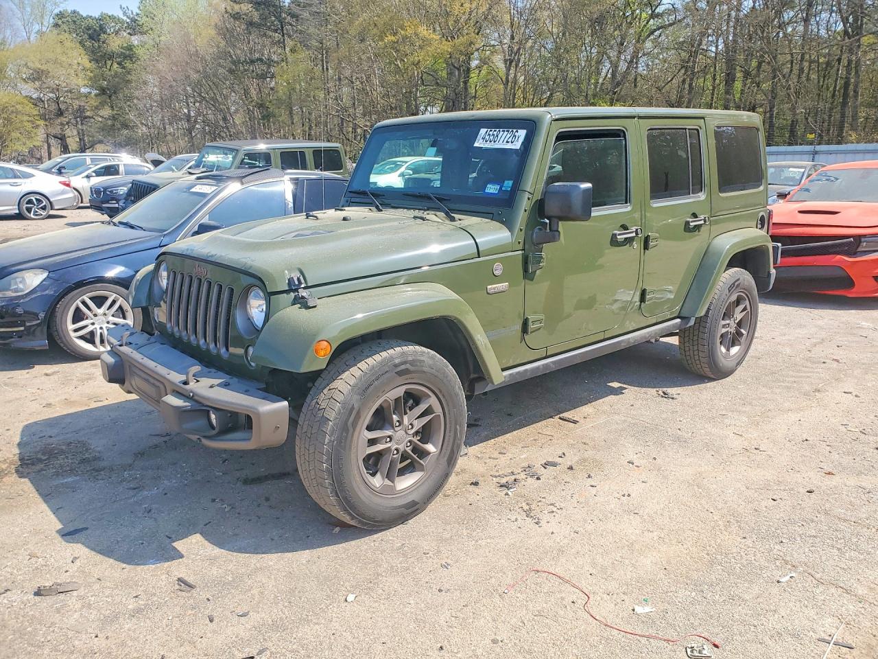 2016 JEEP WRANGLER SAHARA | 1C4HJWEG4GL228181 | UPCARS