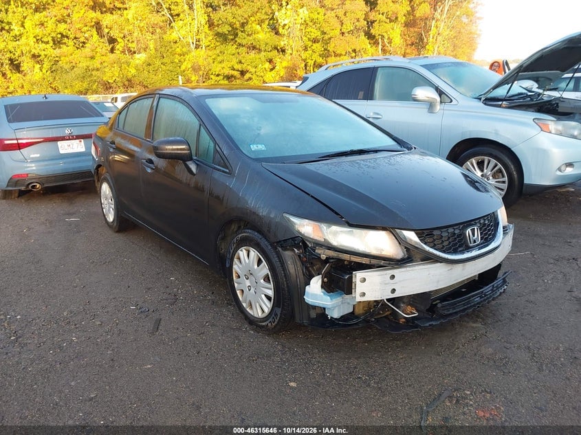 2014 HONDA CIVIC LX | 2HGFB2F58EH535326 | UPCARS