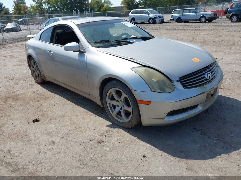 2003 INFINITI G35 BASE W/LEATHER | JNKCV54E53M206119 | UPCARS