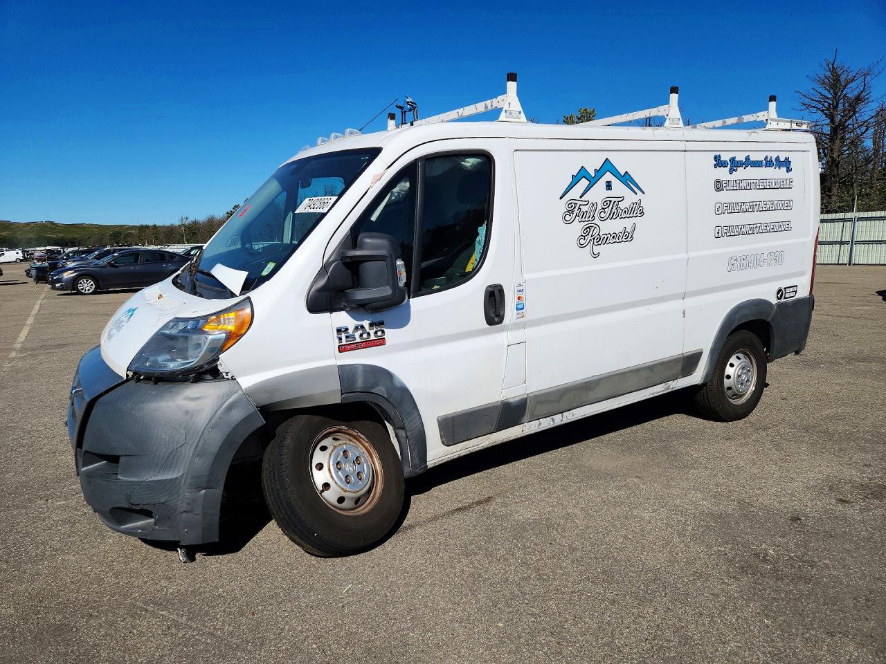 2017 RAM PROMASTER 1500 STANDARD | 3C6TRVAG0HE527560 | UPCARS