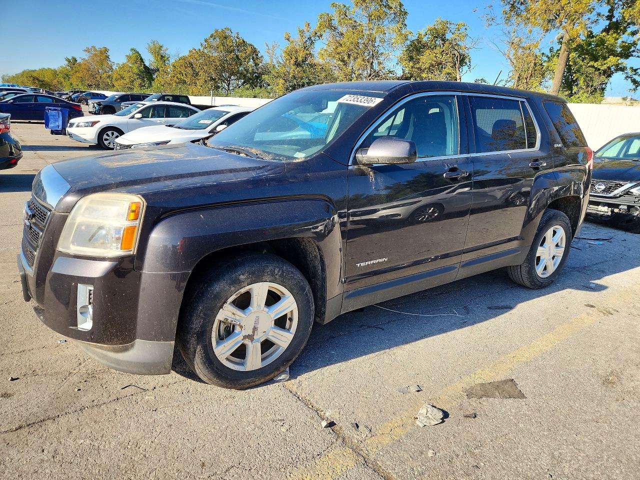 2014 GMC TERRAIN SLE | 2GKALMEK0E6381980 | UPCARS