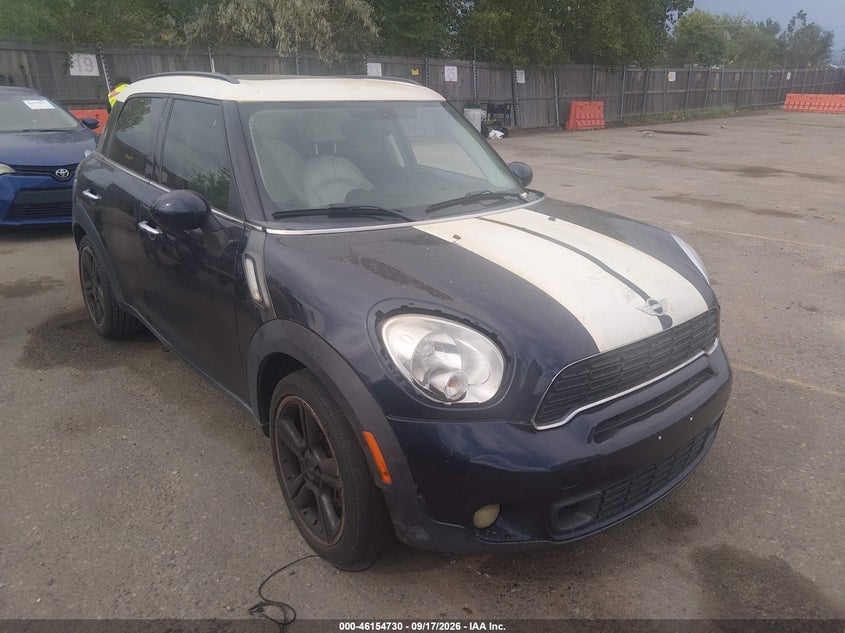 2013 MINI COUNTRYMAN COOPER S | WMWZC3C53DWP21033 | UPCARS