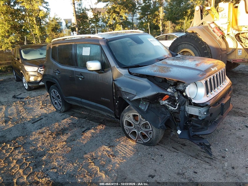2017 JEEP RENEGADE LIMITED 4X4 | ZACCJBDB2HPF42871 | UPCARS