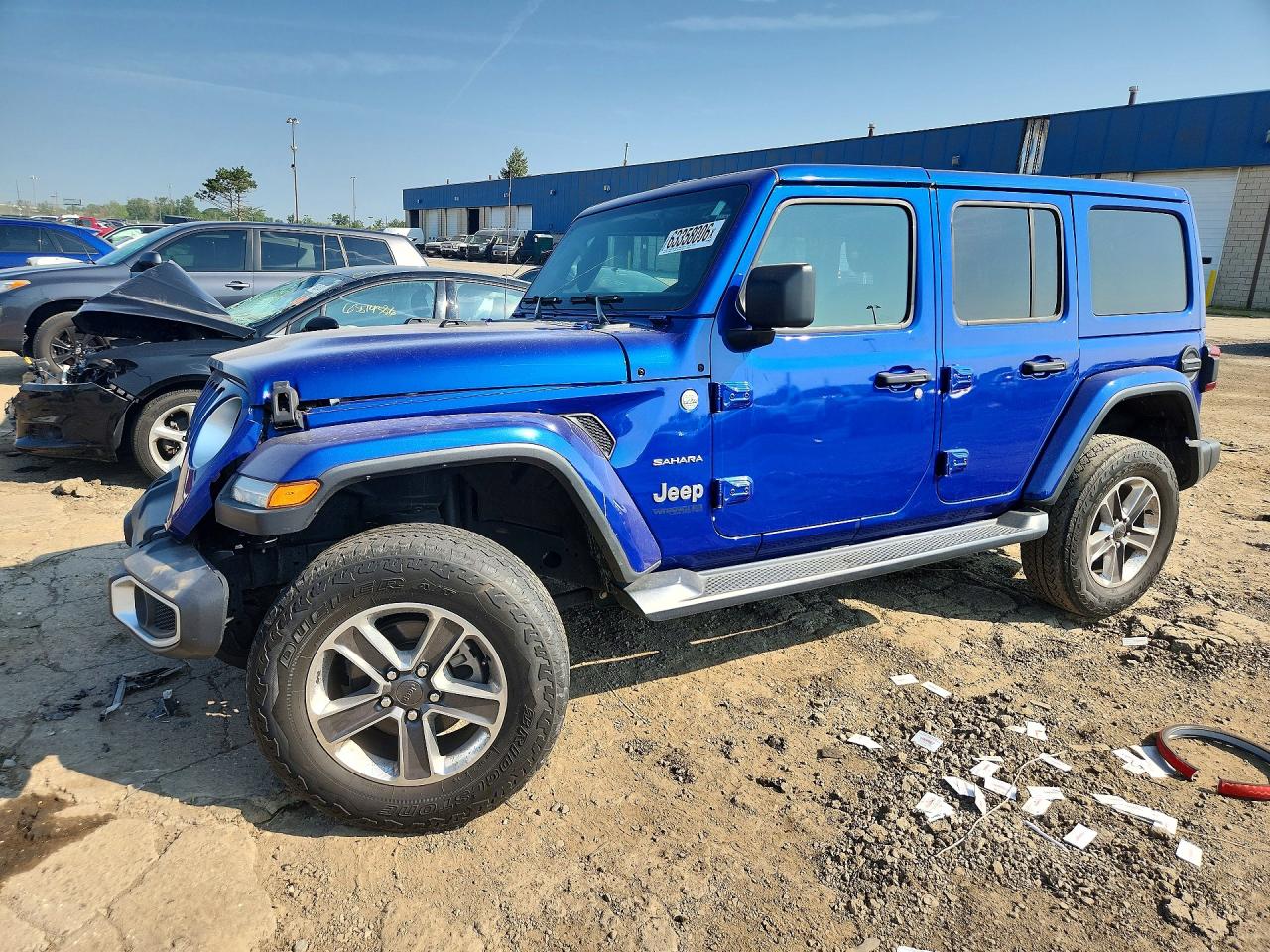 2020 JEEP WRANGLER SAHARA | 1C4HJXEN2LW207939 | UPCARS