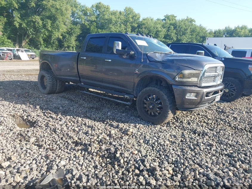 2017 RAM 3500 LARAMIE  4X4 8' BOX | 3C63RRJL1HG619057 | UPCARS