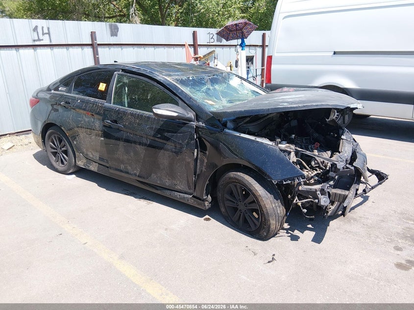 2014 HYUNDAI SONATA GLS | 5NPEB4AC6EH939843 | UPCARS