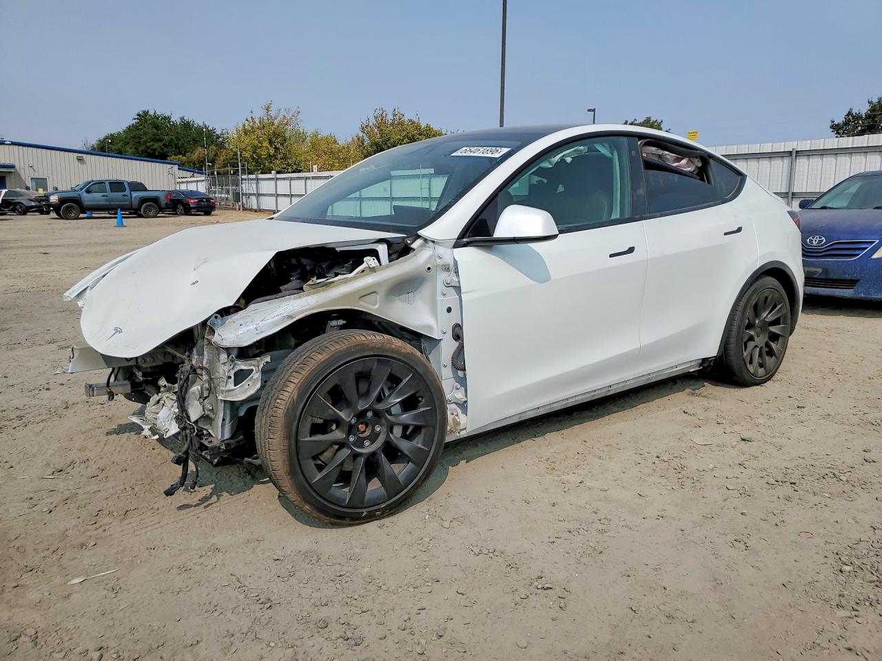 2021 TESLA MODEL Y | 5YJYGAEEXMF243217 | UPCARS