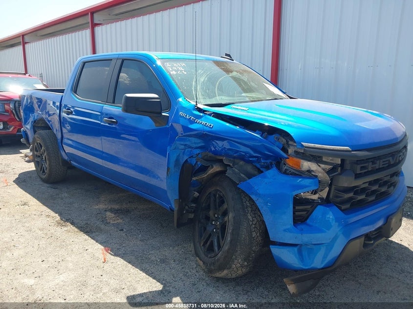 2025 CHEVROLET SILVERADO 1500 CUSTOM | 1GCPABEK3SZ198282 | UPCARS