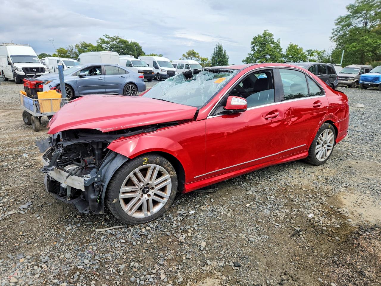 2009 MERCEDES-BENZ C-CLASS 300 4MATIC | WDDGF81X79F233297 | UPCARS
