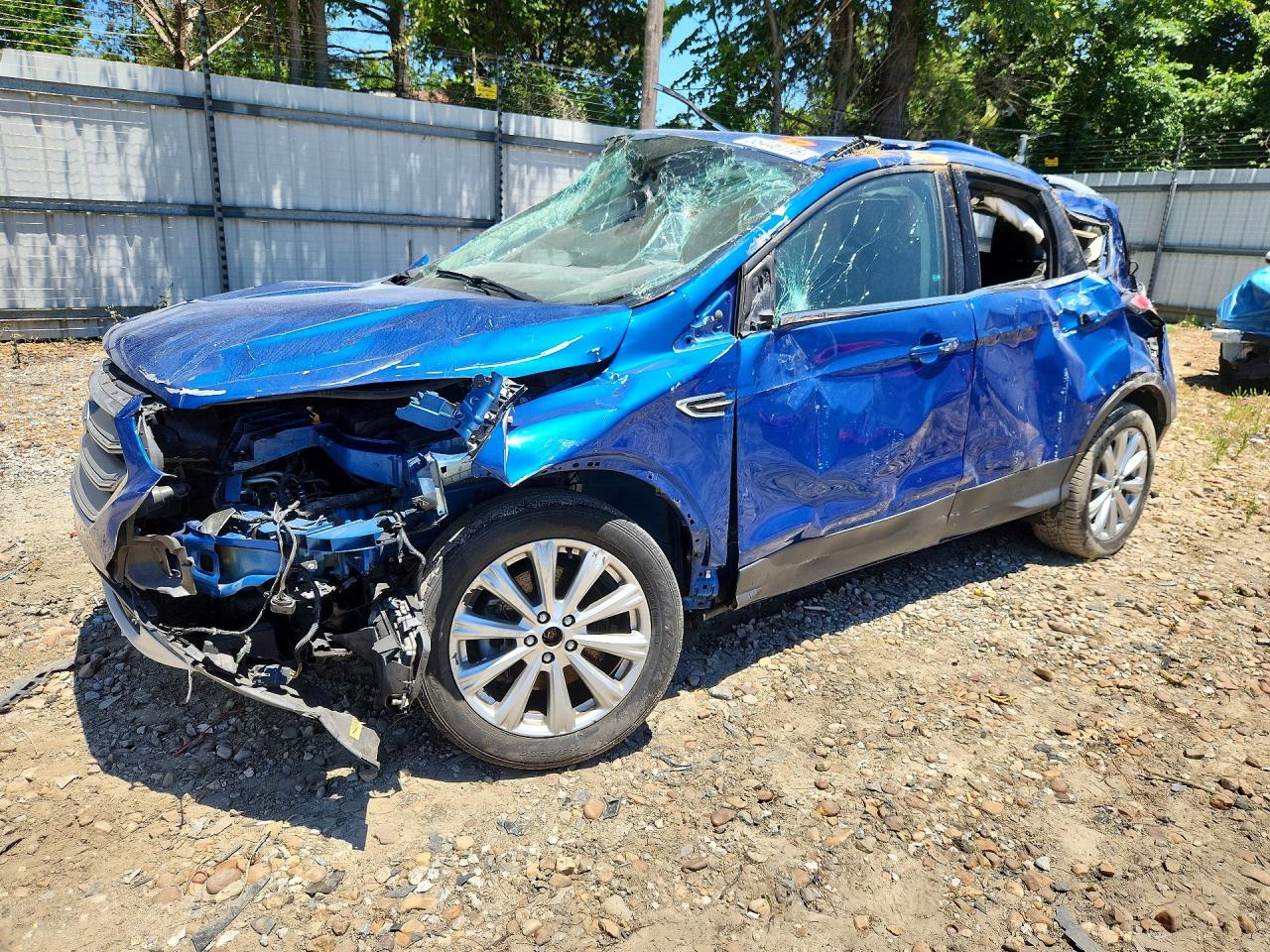 2017 FORD ESCAPE TITANIUM | 1FMCU0J95HUD87322 | UPCARS