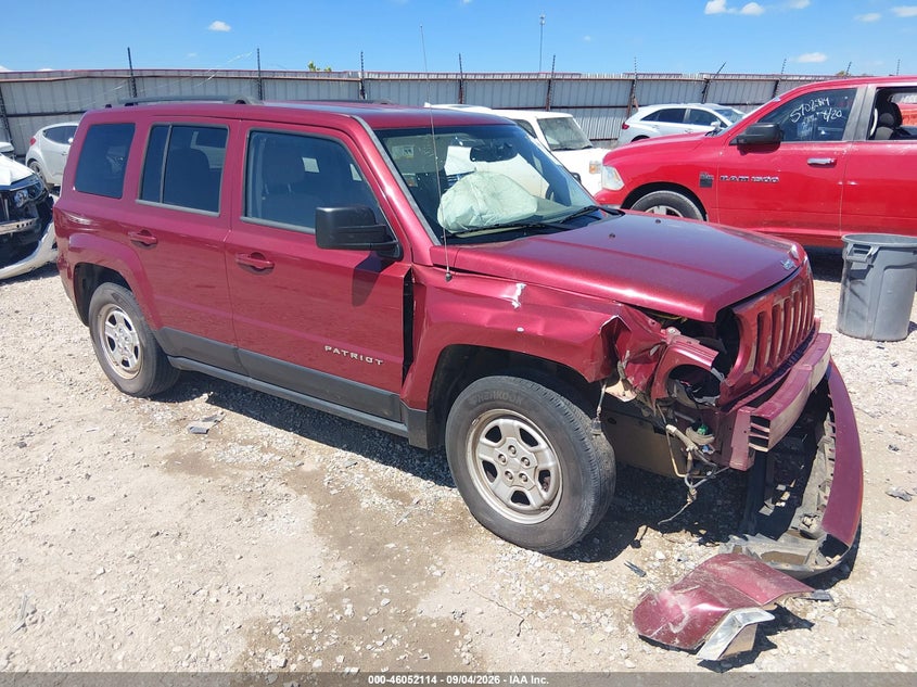 2015 JEEP PATRIOT SPORT | 1C4NJPBB1FD263237 | UPCARS