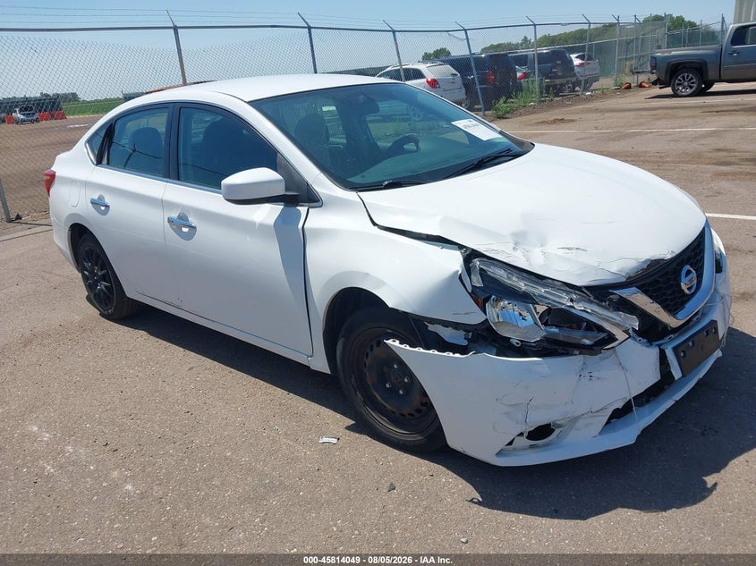 2017 NISSAN SENTRA S/SL/SR/SV | 3N1AB7APXHL637255 | UPCARS