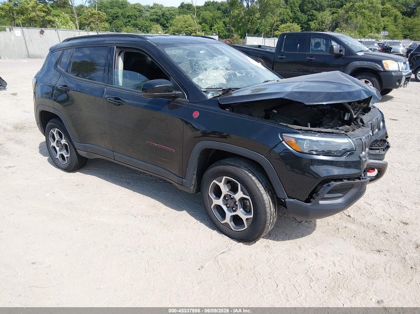 2022 JEEP COMPASS TRAILHAWK 4X4 | 3C4NJDDB8NT191795 | UPCARS