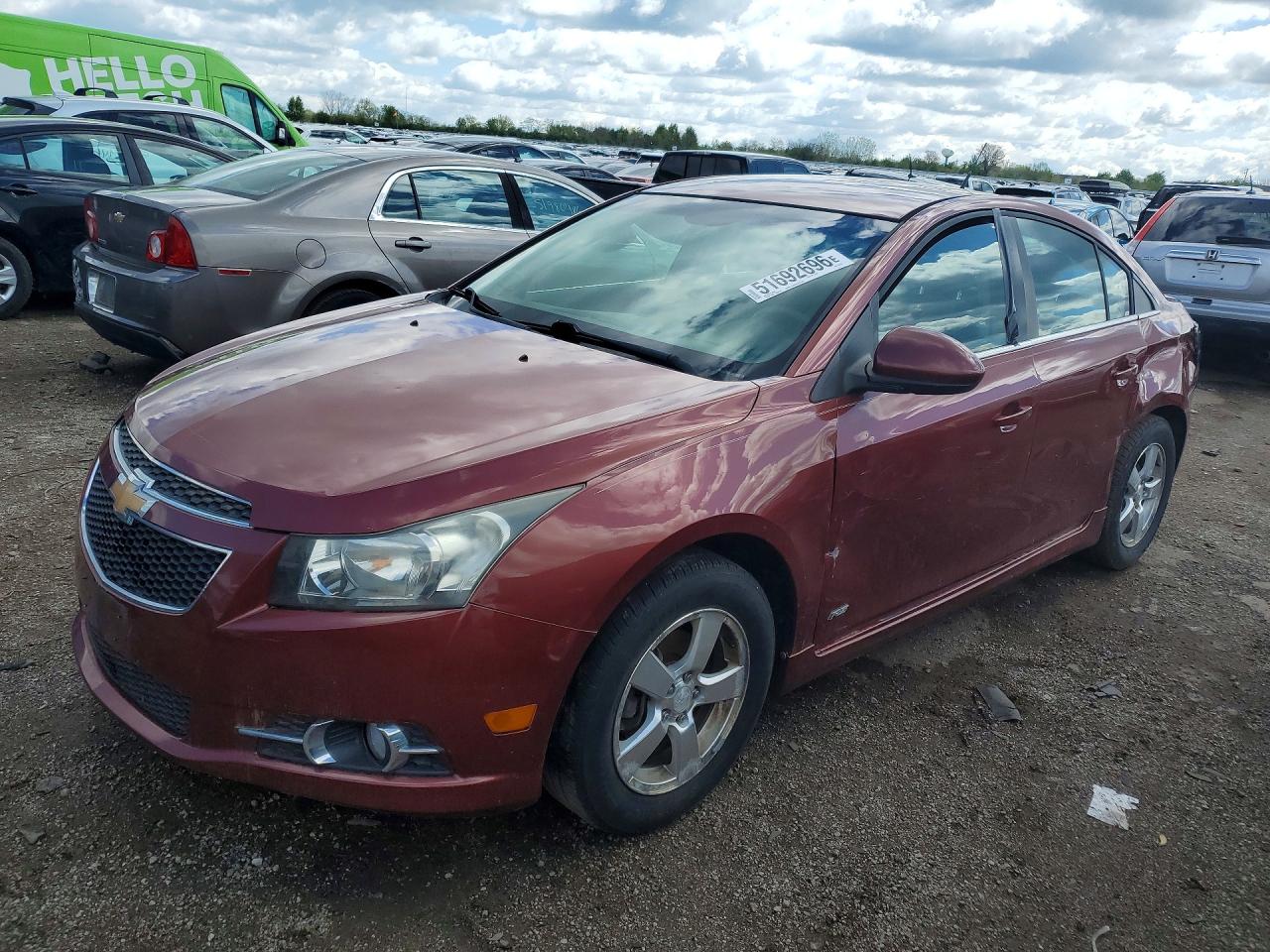 2012 CHEVROLET CRUZE LT | 1G1PF5SC3C7252170 | UPCARS