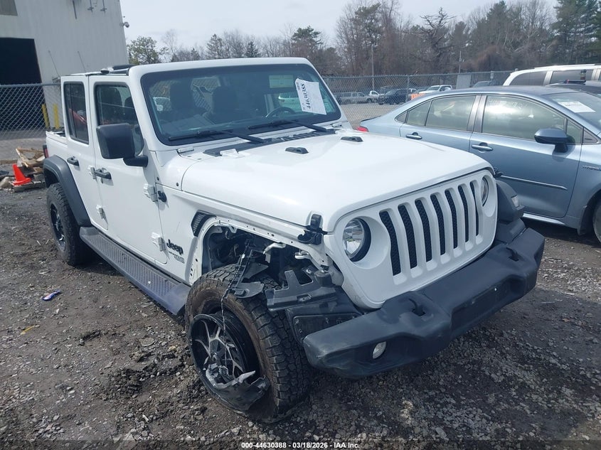 2021 JEEP WRANGLER UNLIMITED SPORT S 4X4 | 1C4HJXDNXMW744190 | UPCARS