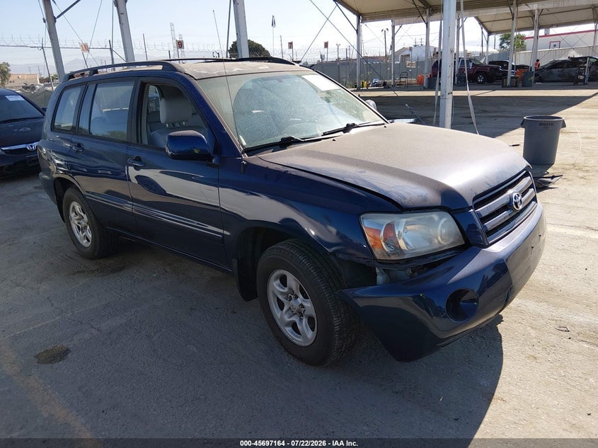 2006 TOYOTA HIGHLANDER | JTEGD21A160152752 | UPCARS