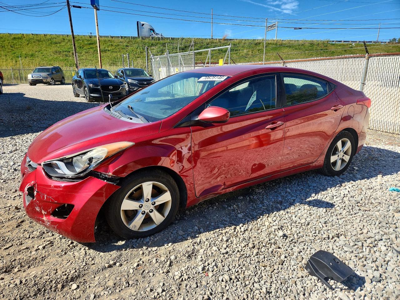 2013 HYUNDAI ELANTRA GLS | 5NPDH4AE9DH451626 | UPCARS