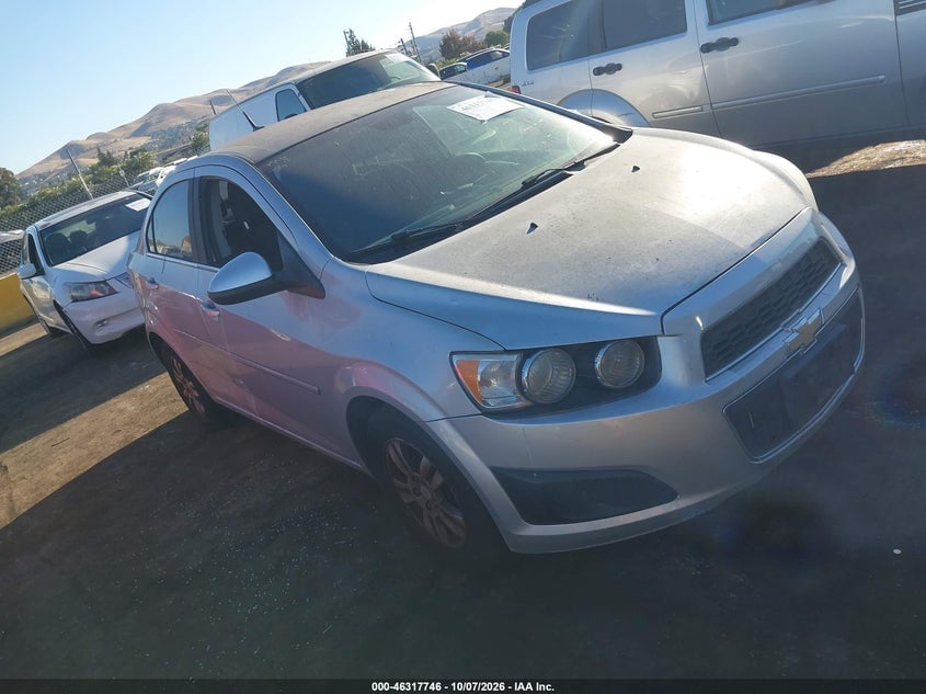 2012 CHEVROLET SONIC 2LT | 1G1JC5SH6C4109001 | UPCARS