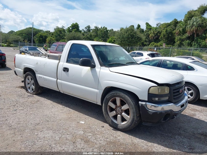 2005 GMC SIERRA 1500 WORK TRUCK | 1GTEC14V55Z275665 | UPCARS
