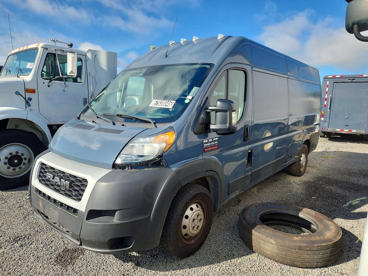 2021 RAM PROMASTER DELIVERY VAN | 3C6MRVJG6ME544412 | UPCARS