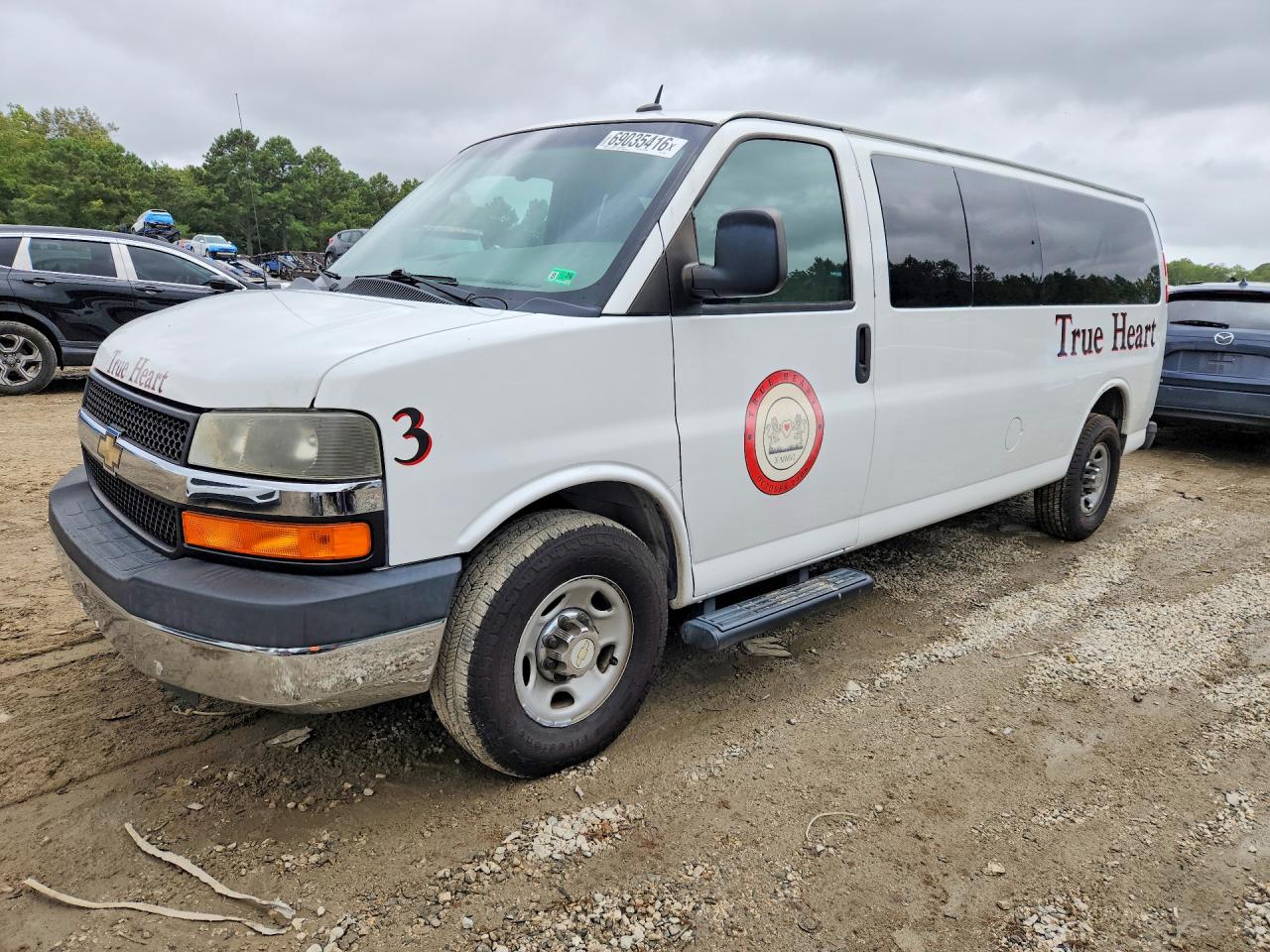 2014 CHEVROLET EXPRESS LT | 1GAZG1FGXE1179994 | UPCARS