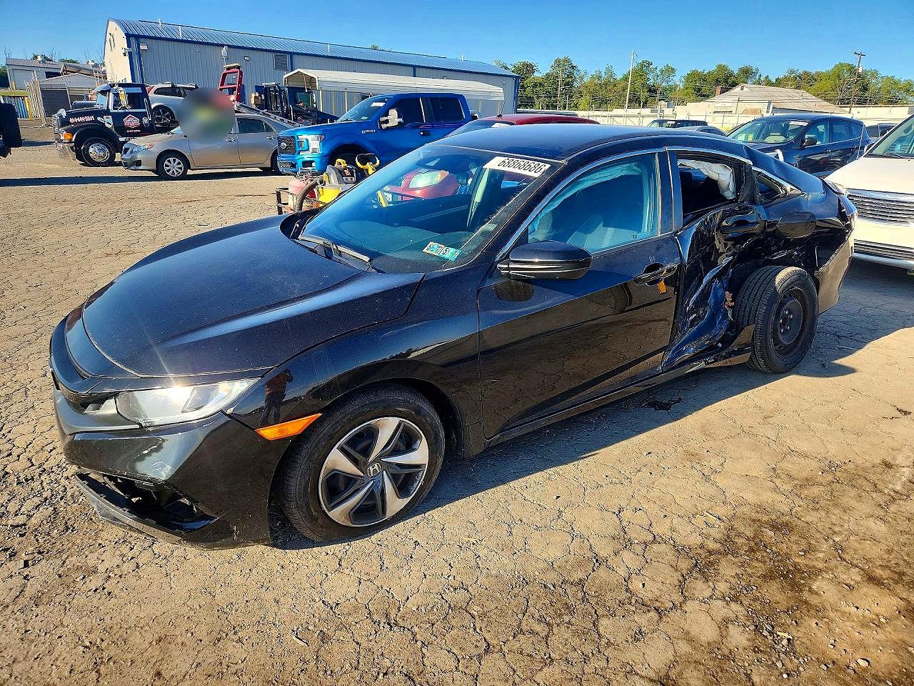 2020 HONDA CIVIC LX | 2HGFC2F69LH587213 | UPCARS