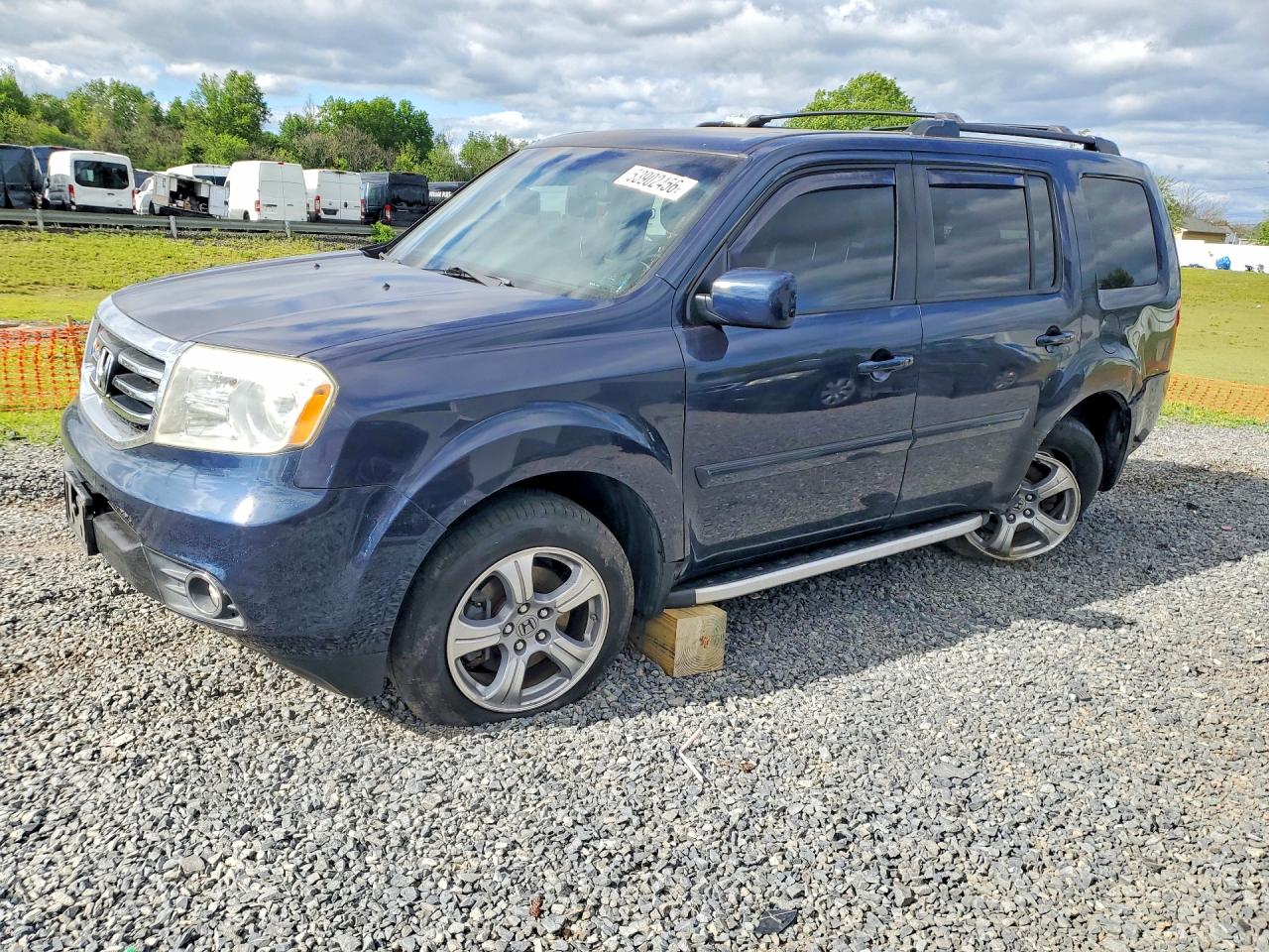2012 HONDA PILOT EXL | 5FNYF4H59CB073172 | UPCARS