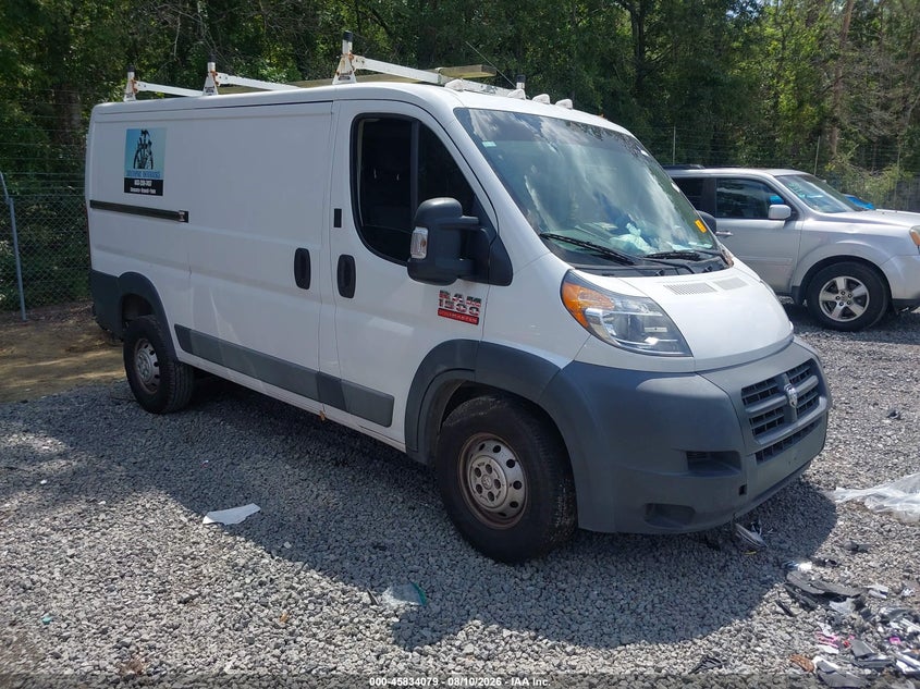 2017 RAM PROMASTER 1500 LOW ROOF 136 WB | 3C6TRVAG2HE551343 | UPCARS