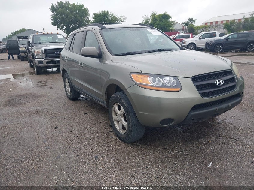2008 HYUNDAI SANTA FE GLS | 5NMSG13D28H165746 | UPCARS
