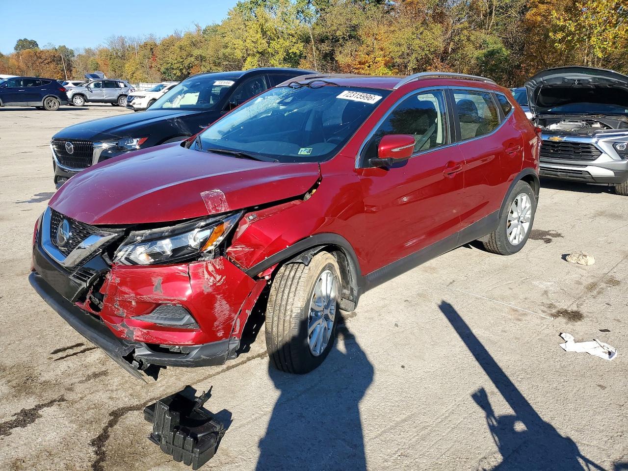 2021 NISSAN ROGUE SV | JN1BJ1BW6MW442476 | UPCARS