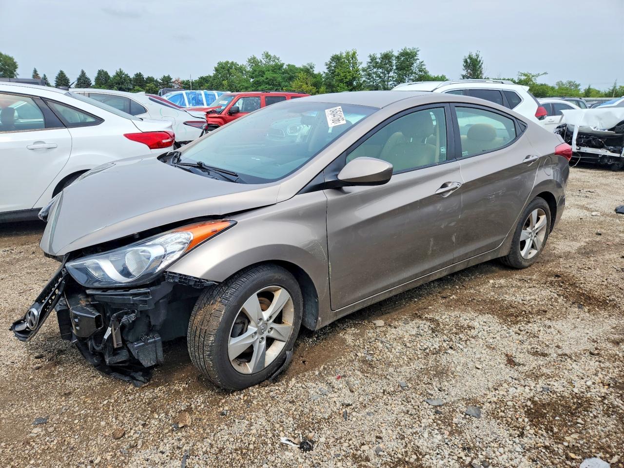 2013 HYUNDAI ELANTRA GLS | 5NPDH4AE3DH394226 | UPCARS