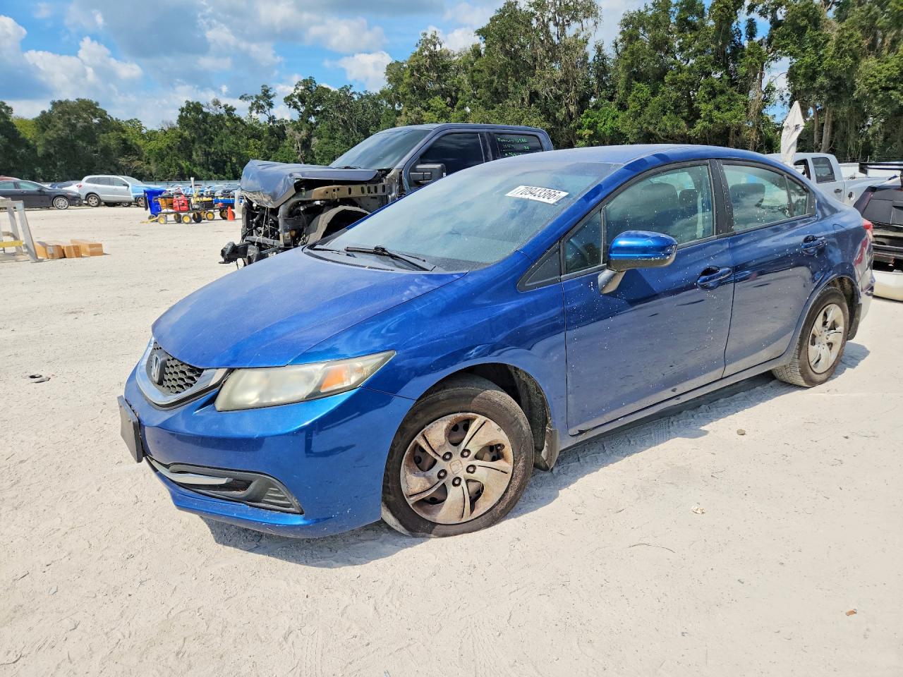 2015 HONDA CIVIC LX | 19XFB2F50FE203165 | UPCARS