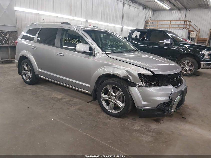 2017 DODGE JOURNEY CROSSROAD PLUS AWD | 3C4PDDGG9HT578741 | UPCARS