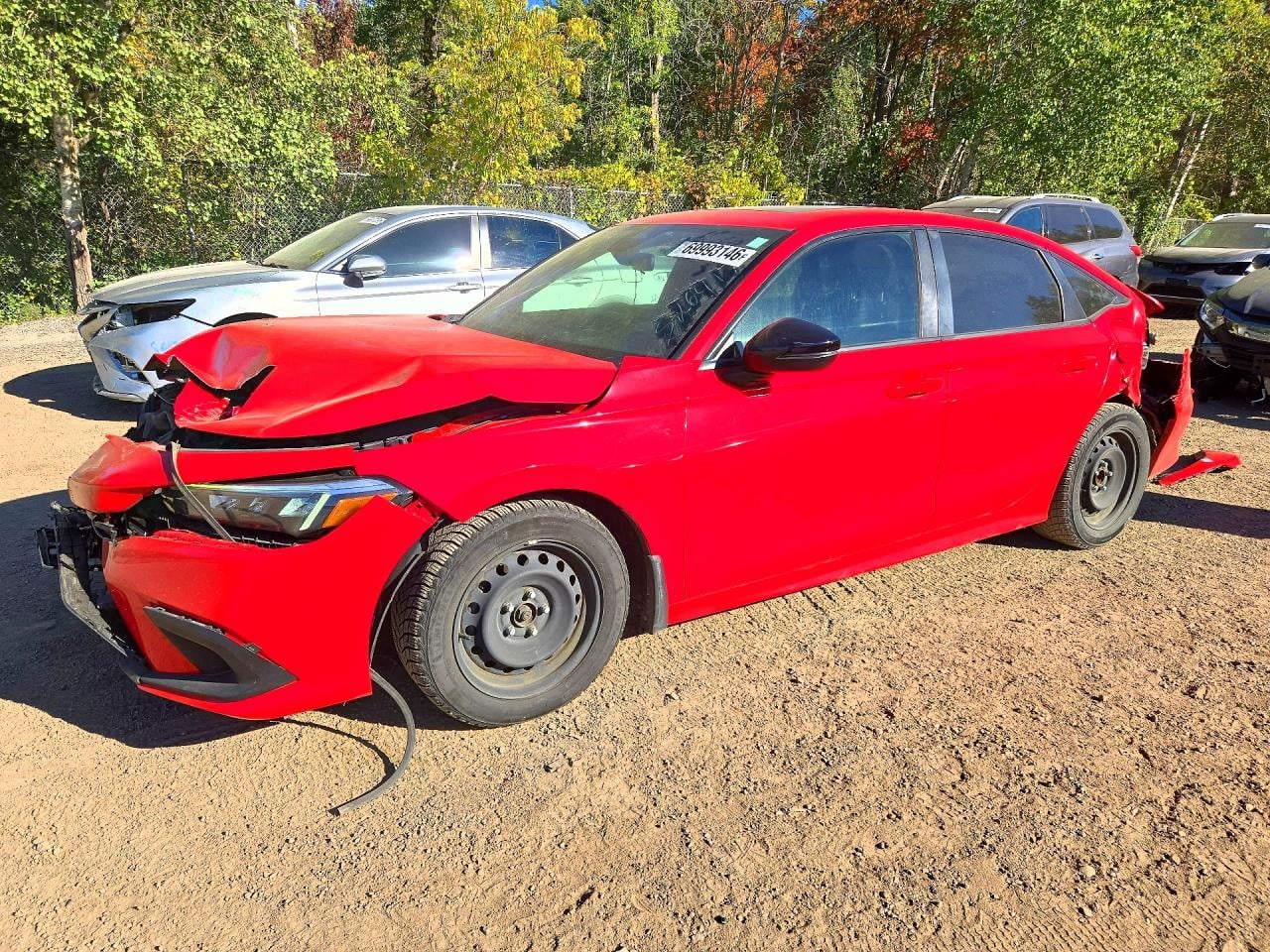 2022 HONDA CIVIC SPORT | 2HGFE2F53NH105887 | UPCARS
