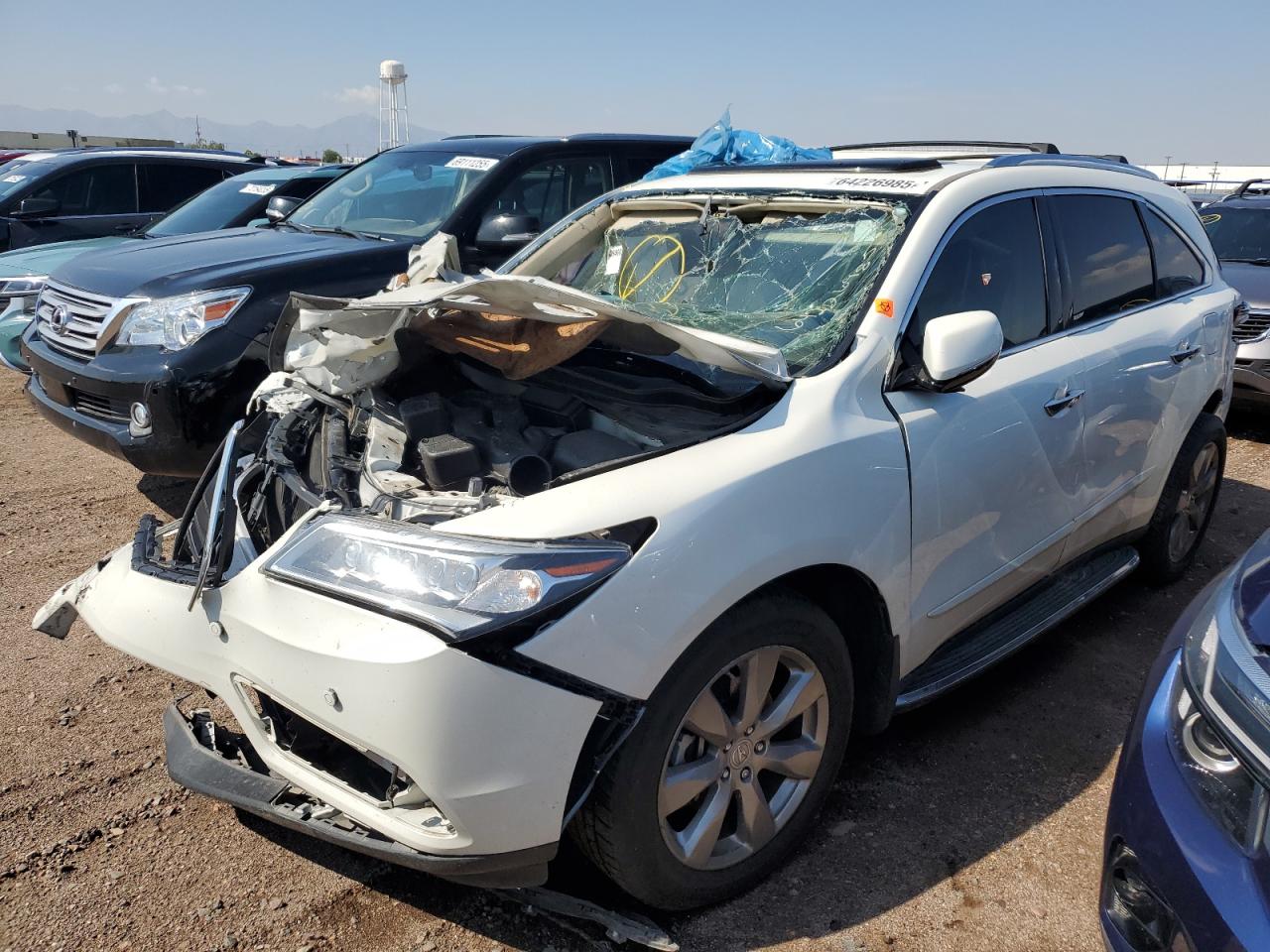 2014 ACURA MDX ADVANCE | 5FRYD3H85EB013174 | UPCARS