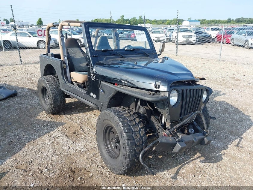 2000 JEEP WRANGLER SAHARA | 1J4FA59S7YP702662 | UPCARS