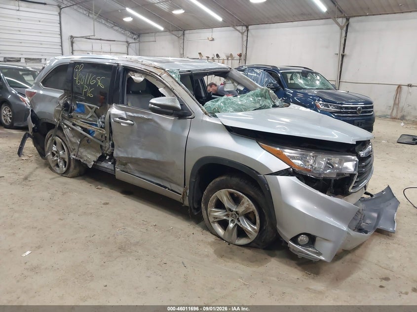 2016 TOYOTA HIGHLANDER LIMITED V6 | 5TDDKRFH0GS252769 | UPCARS