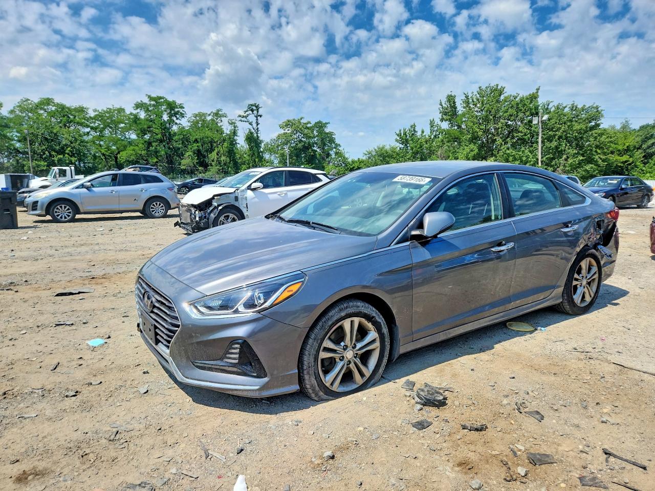 2018 HYUNDAI SONATA SEL | 5NPE34AFXJH663944 | UPCARS