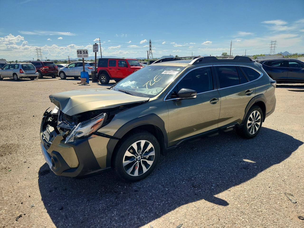 2024 SUBARU OUTBACK LIMITED | 4S4BTANC8R3141852 | UPCARS